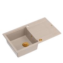 Įmontuojama plautuvė Quadron EVAN 111, HCQE8650U2_PVDC1_P2O, pearl beige