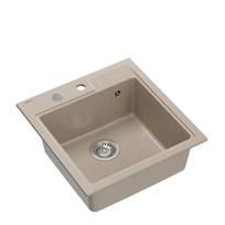 Virtuvinė plautuvė Quadron PETER 110 HCQP5052BEZP, pearl beige