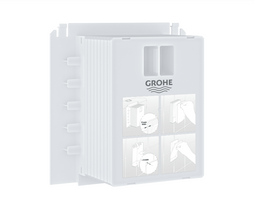 Perėjimas sumažintiems mygtukams, Grohe Rapid SL, 40911000