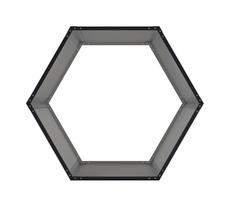 Malkinė G21 HEX 53, 63900517 - 92 x 60 cm, antracito