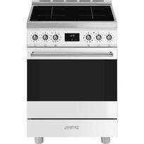 Indukcinė viryklė su elektrine orkaite Smeg C6IPWHM2, su pirolize