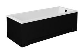 Sienelė voniai Besco UNI BLACK 150, OAP-150UNIC