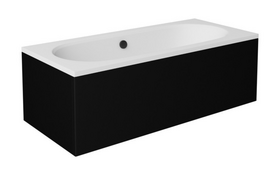 Sienelė voniai Besco VITAE BLACK 180, OAV-180-PKC