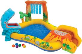 Pripučiama žaidimų aikštelė Intex Dinosaur 57444EP, 249 cm x 191 cm