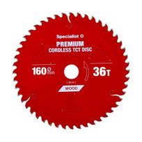 SPECIALIST+ pjovimo diskas Cordless 160x36Tx20mm