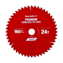 SPECIALIST+ pjovimo diskas Cordless 160x24Tx20mm