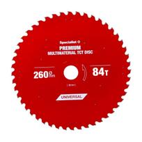 Pjovimo diskas 260x84Tx30mm, Multimaterial PREMIUM, SPECIALIST+