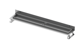 Dušo latakas su užlenktu flanšu ir Seal System sandarinimo juosta TECE drainline, 601001, 1000 mm