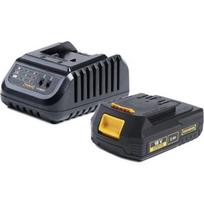 Kroviklis ir akumuliatorius Grunder 2AH. 2.4A 18V