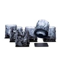 Magnetinės plastikinės stiklinės Silwy TUMBLER KO-WH-G-6, 6 vnt.