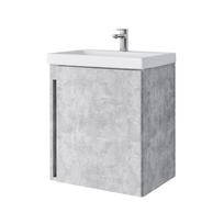 Vonios spintelė su praustuvu Riva SA 50A-5, Concrete