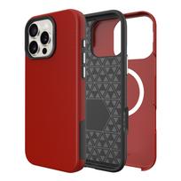 Dėklas Perfectionists Triangle Mag Case Apple iPhone 13 Pro raudonas