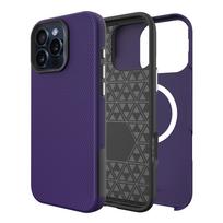 Dėklas Perfectionists Triangle Mag Case Apple iPhone 15 Pro violetinis