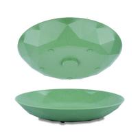 Magnetinė plastikinė lėkštė Silwy S0TE-1411-2-G, 24 cm, 2 vnt., žalia
