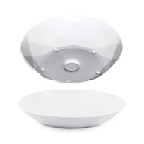 Magnetinė plastikinė lėkštė Silwy S0TE-1404-2-W, 24 cm, 2 vnt., balta