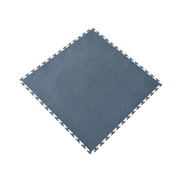PVC grindų danga, 60 x 60 x 0.7 cm, tamsiai pilka