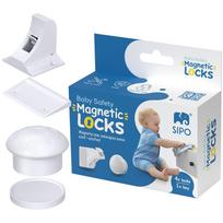SIPO apsauga stalčiams durelėms magnetinė 4 vnt SBS-M4
