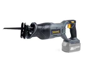 Tiesinis pjūklas Grunder RS-L1118, 18 V, be akumuliatoriaus ir pakrovėjo