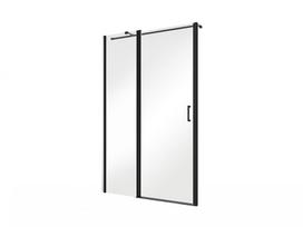 Dušo durys Besco Exo-C Black, 110 x 190, ECB-110-190C