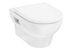 Pakabinamas unitazas Hansgrohe „AquaChannel Flush“ dangčiu ir sėdyne, su „SoftClose“ ir „QuickRelease“ mechanizmais, 60309450