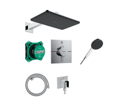 Potinkinė dušo sistema Hansgrohe Raindance Alive Q  Design ShowerSet 210/340 1jet, 24620000