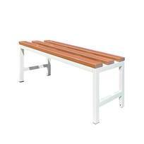 Metalinis suoliukas persirengimo kambariui su medinėmis WPC lentelėmis Rehalt Systems 100 x 36 x 43