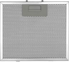 Aliuminio filtras gartraukiui 25.9x30.4x0.9cm AF-650RIX HEINNER