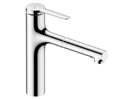 Plautuvės maišytuvas su ištraukiama žarna Hansgrohe Zesis M33, 74804000