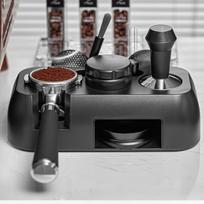 Universal Espresso Handle Stand Coffee Distributor Tamper Base ABS Bar Tool Holder for Coffee Accessories juoda