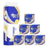 Hearttex Soft Series 4 sluoksnių tualetinio popieriaus ritinėliai 10 vnt. spalvų