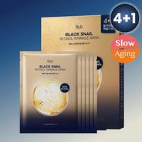 Dr.G Black Snail Retinol raukšlių kaukė 4 vnt. (+1P rinkinys)