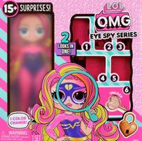 L.O.L. Surprise! L. O. L. OMG Eye Spy Teinimuotinukke, Superhero (542667EUC)