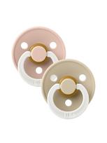 BIBS Čiulptukas Round, 2 vnt.(Blush glow/Vanilla glow) 6+mėn