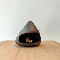 Yawlsow Palo Santo Holder Burner, Charcoal Bakhoor Incense Burner,Smudge Bowl,Sage Holder,Ash Catcher for Meditation Zen Decor juoda