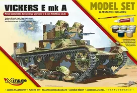 Plastic model Polish Light Two-Turret Tank