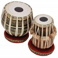 Tabla būgnų rinkinys pradedantiesiems ir profesionalams – 3KG Black Brass Bayan, Sheesham Wood