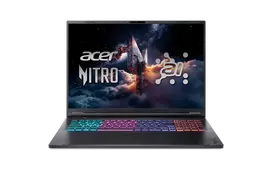 Acer | Nitro 18 AI AN18-61-R40J | Obsidian Black | 18 " | IPS | WQXGA | 2560 x 1600 pikselių | AMD Ryzen AI 7 | 350 | 16GB | DDR5 | Kietojo disko talpa 1000GB | NVIDIA GeForce RTX 5070 | GDDR7 | 8GB | Windows 11 Home | 802.11ax | Bluetooth versija