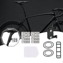 Cycling Number Plate Holder Seatpost Mount Bike Race for Men