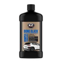Juodiklis gumos ir plastiko atnaujinimui K2 Bono Black 500 ml, Native