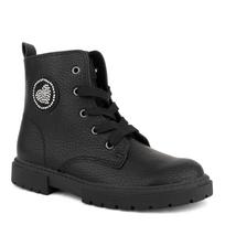 Aulinukai mergaitėms, Juoda, Girls Kids Booties Lace
