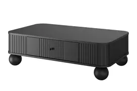 Coffee Table Vesper - Black / Black Handles