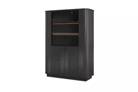 Vitrine Vesper - Black / Black Handles