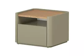 Night Stand Elivo - Eucalyptus / Baltic Dune Oak