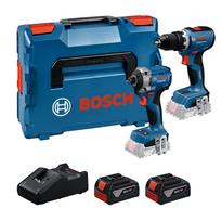 Akum. suktuvų komplektas Bosch GSR 18V-65 + GDR 18V-215, 18V, 2x5.0 Ah, 0615A50090
