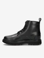 CALVIN KLEIN JEANS Moteriški demisezoniniai odiniai aulinukai, EVA BOOT MID LACEUP MGLTH