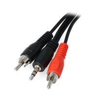 AUX kabelis 3.5mm - 2 x RCA 3m