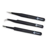 iFixit Precision Tweezer Set PRO – Set with 3 precision tweezers