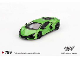 Mini GT Modeliukas 1/64 2024 Lamborghini Revuelto, verde selvans