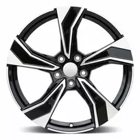 R19x8J 5X114.3 ET50 CB-67.1 Black polished with powder coating