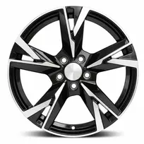 R16x6.5J 5X108 ET45 CB-63.4 Black polish (BP)